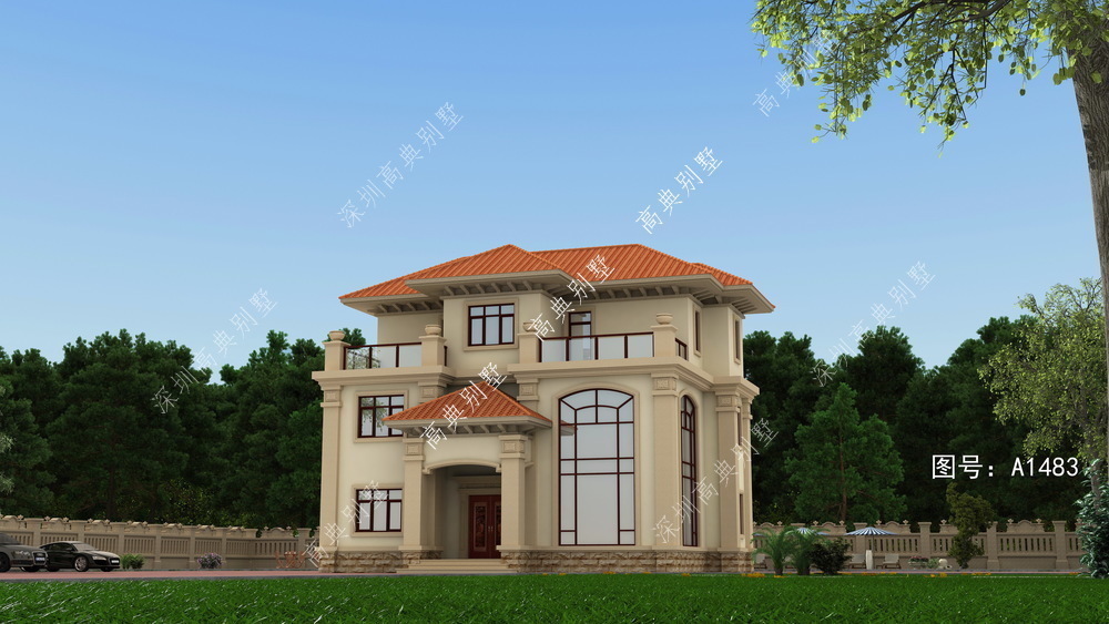 简欧|老家建一栋别墅,是落叶归根最好的归宿,更是儿时的心灵寄托