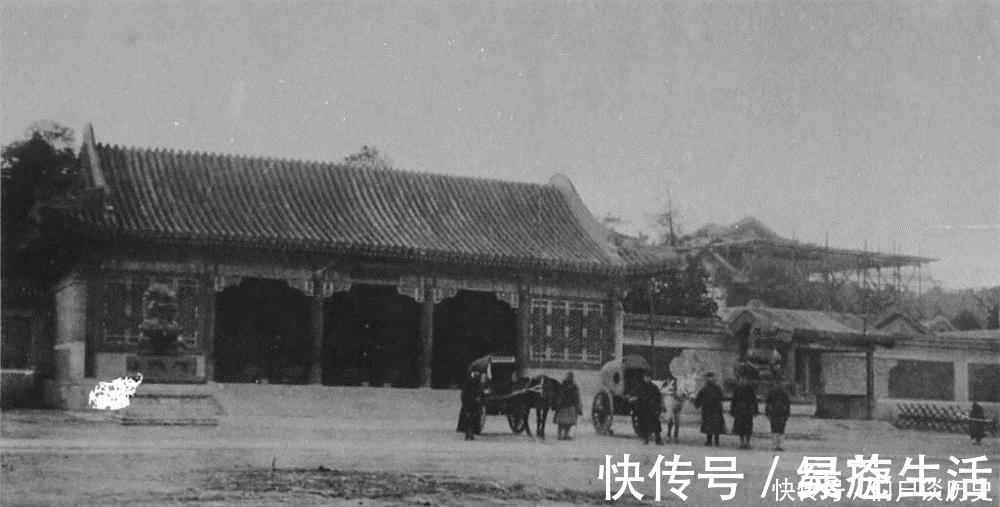 美军|1901年老照片，颐和园入口、先农坛美军营地与颐和园十七孔桥