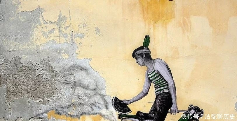 制作|法国艺术家制作的壁画 巴黎街头的幽默