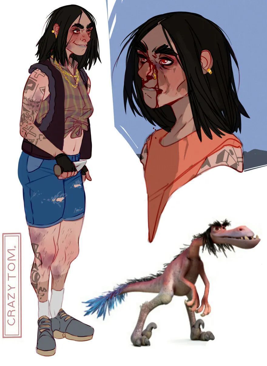 动画|他把卡通动物变成人,出人意料地好看,网友求出同款动画片