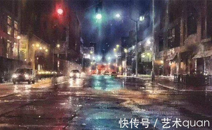 常胜将军&中国青年画家林经哲水彩画作品赏析