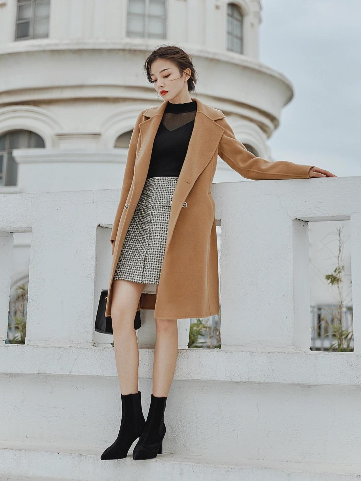 小姐姐|冬日超火的短靴造型,大气中不乏女人味,甜酷女王就是你