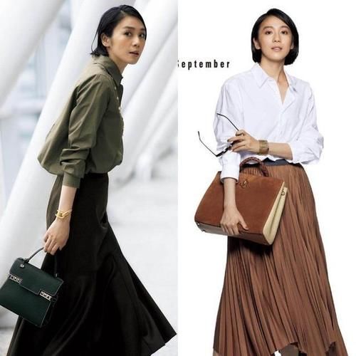 穿搭|日本主妇的时尚感真强，50岁大妈穿出30岁的感觉，很值得借鉴