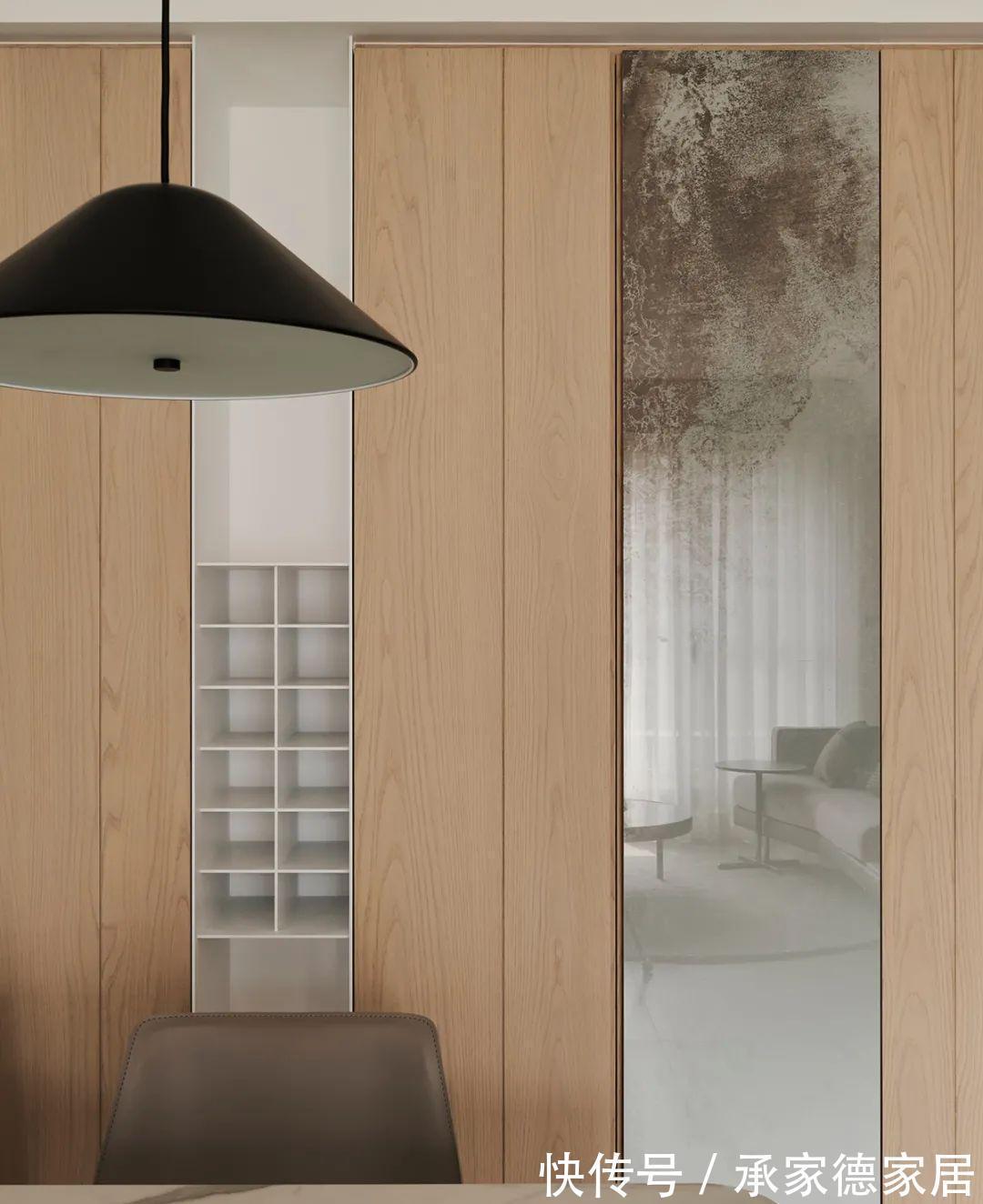 三居室|86㎡三居室装修,开放式书房、多功能电视墙,精致有格调!