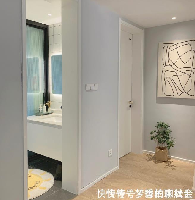 抽屉|装修简简单单，舒适感却很强！卫生间这样的设计，值得学习