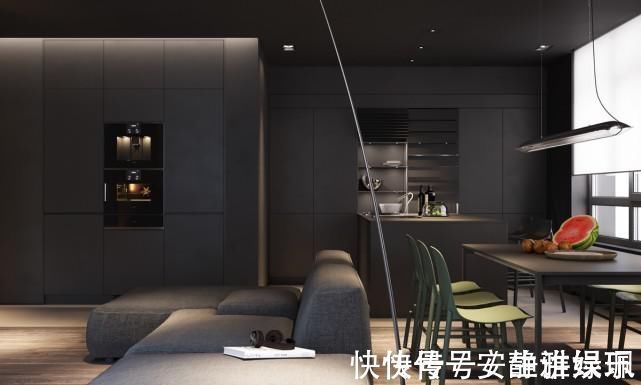 现代|灵活的深灰色的现代装饰设计,大气又漂亮