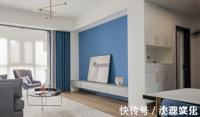 背景墙|看她家的配色,像吃了一口甜而不腻的糕点~