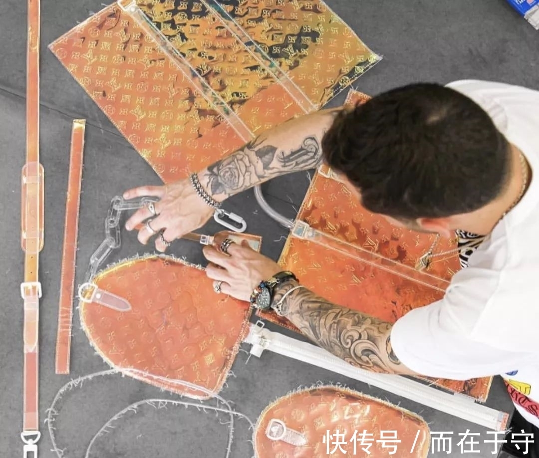 潮流 潮流大神最爱干的事就是把LV、Gucci和爱马仕剪碎做成“假货”?