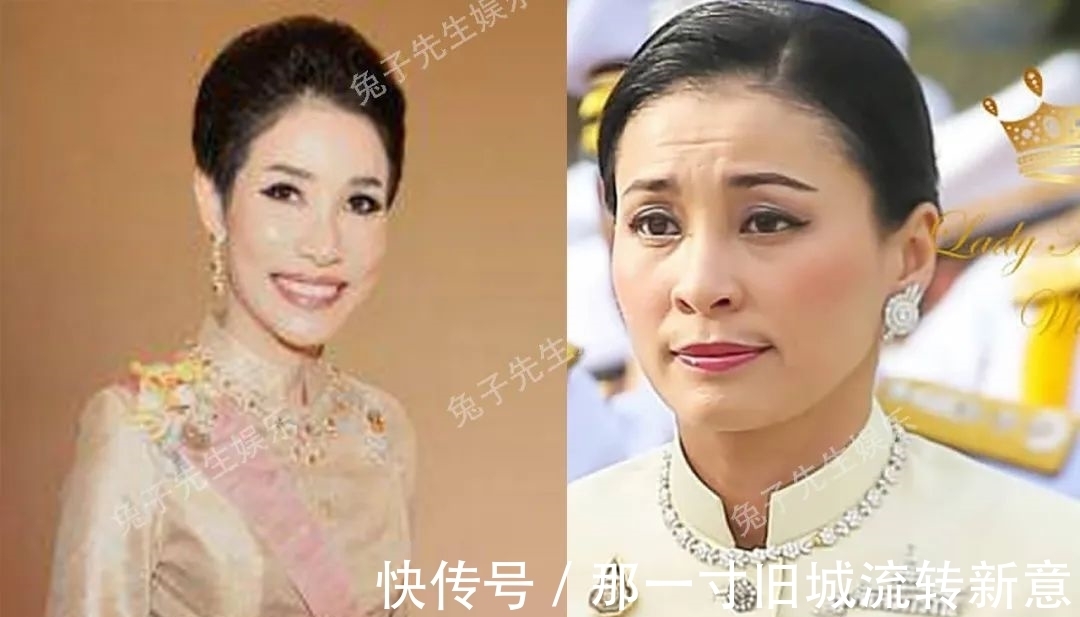 诗妮娜贵妃@68岁泰王太懂风情,和诗妮娜贵妃月下吃晚餐,还用画记录浪漫情景