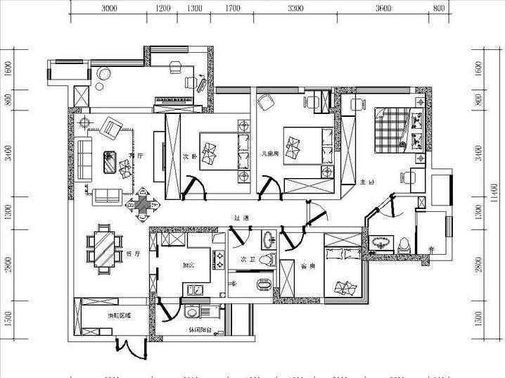 墙壁纸|实木与拱门的结合,中式和欧式的碰撞,打造年轻人喜爱的中式装修