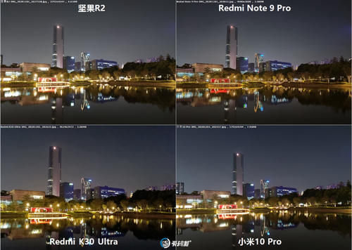 像素模式|一亿像素PK，Redmi Note 9 Pro对比小米10、坚果R2