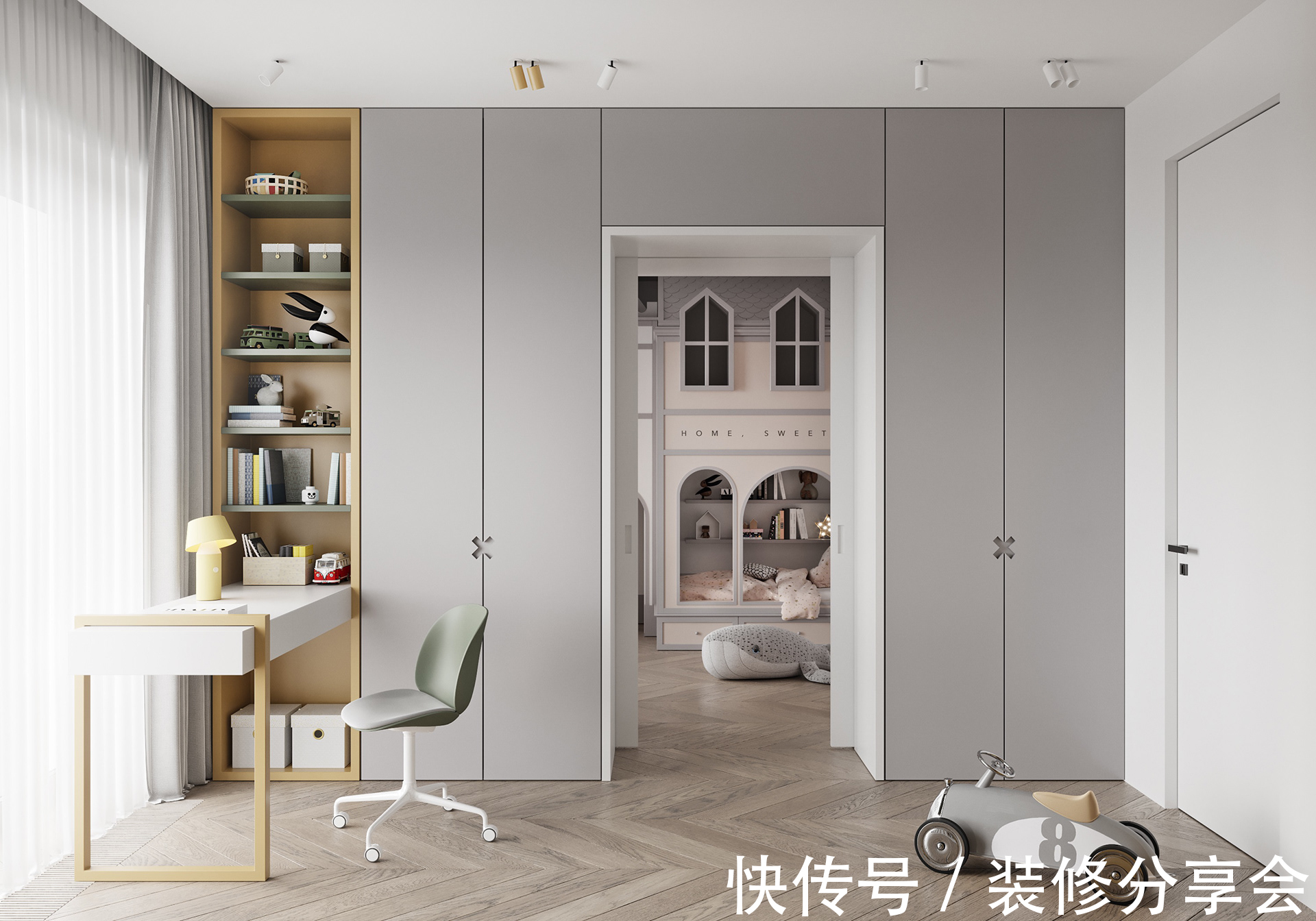 新妇幼医院|曲靖新妇幼医院旁金湘九俊158㎡装修实景图
