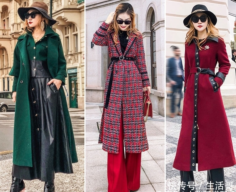 冬天|冬天穿衣也可以色彩绚丽,高质感又气质的穿搭,依然有出色的美!
