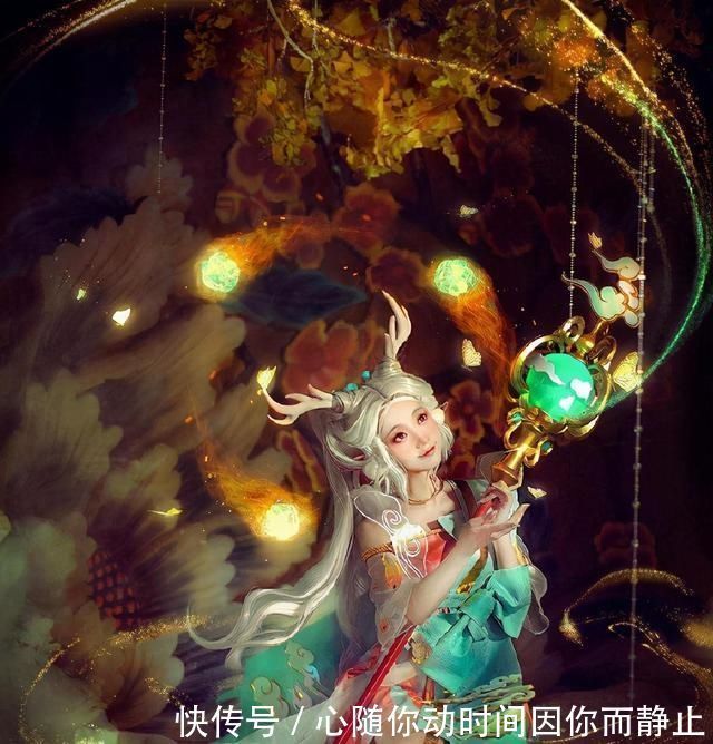 cos|遇见神鹿神级cos,还原度99%?三次元里的瑶妹由画而生,随心而为