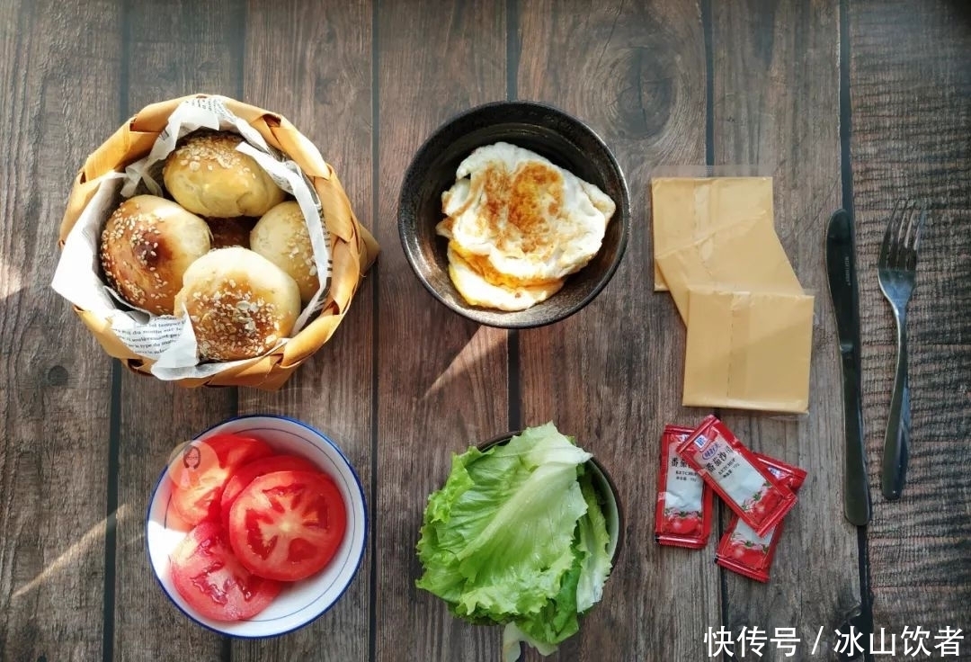 制作|教你制作奶香汉堡胚,一次发酵,松软香甜,营养健康放心吃