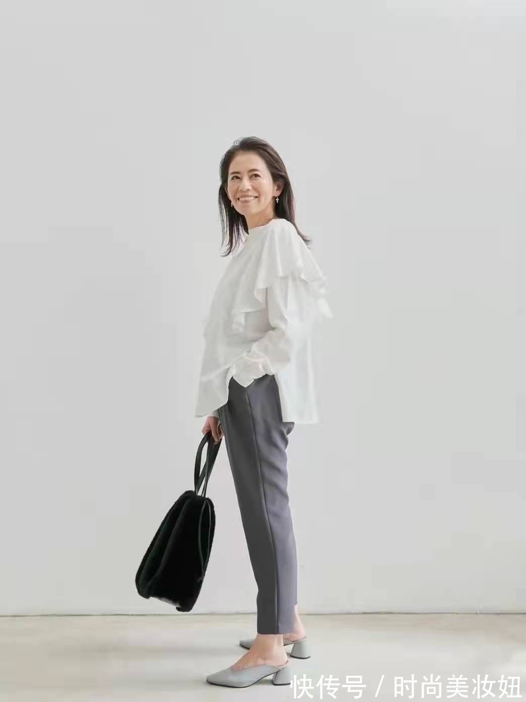 洋气|这才是真正的“无龄感”穿搭,每套都优雅洋气,60岁也可以照穿