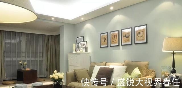 蓝灰色|150㎡现代美式, 复式楼的过道, 利用得真巧!