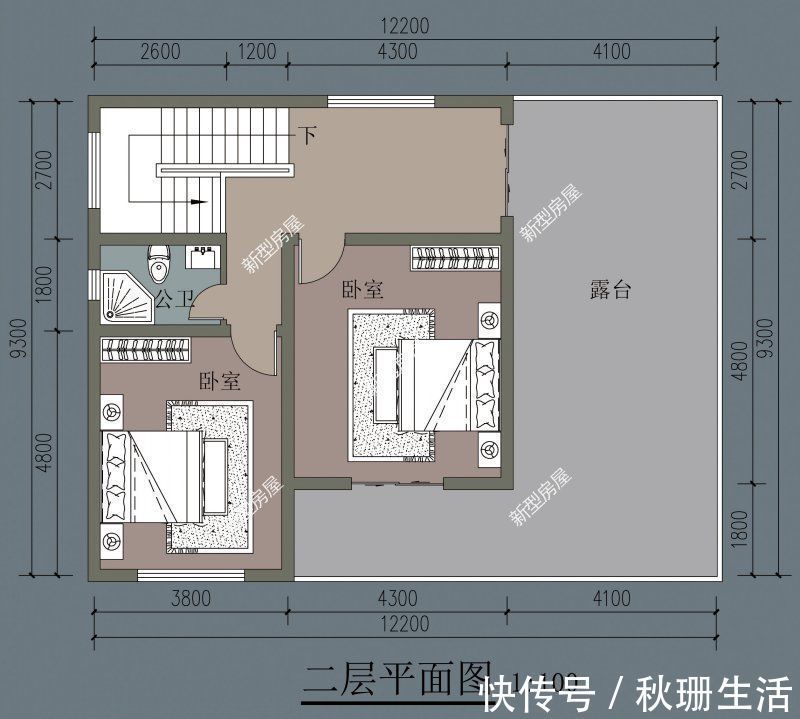建筑|准备了20万回农村建房,这6套图纸,你们帮我看看哪套好