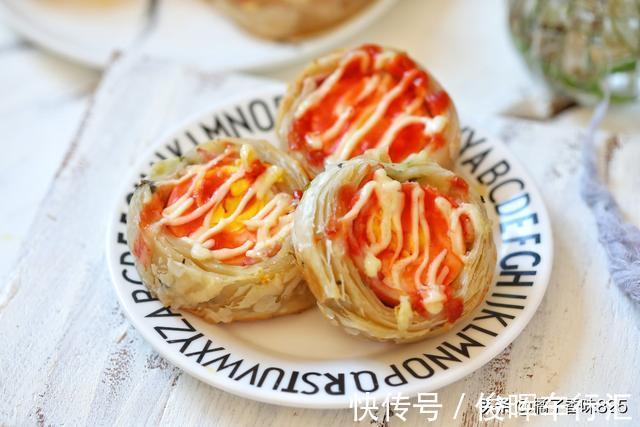 沙拉酱|早餐不知道吃啥,手抓饼花样吃法,十多分钟搞定,元气满满去工作