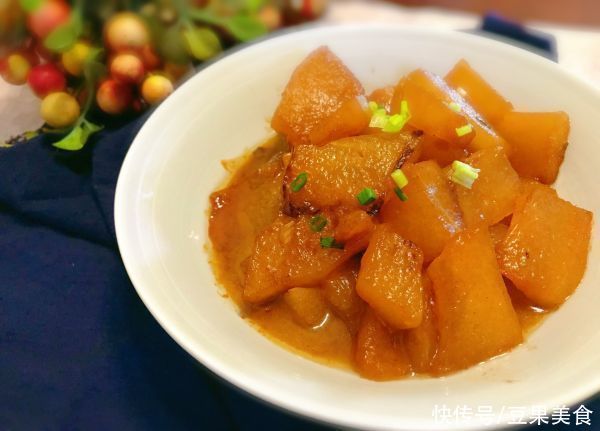 白瓜|#巨下饭的家常菜#红烧冬瓜