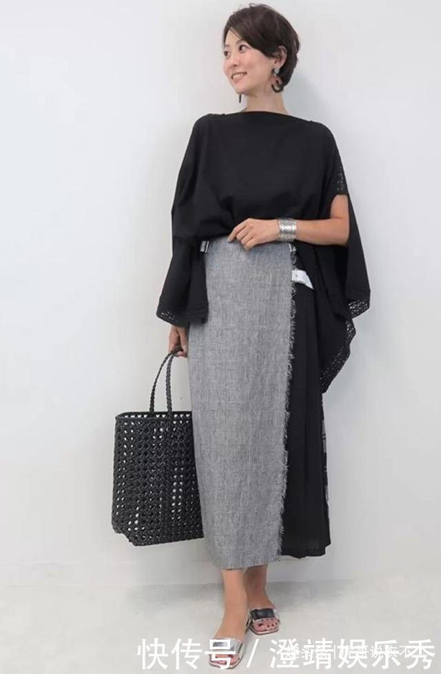 早秋40女人别总穿“老头衫”，你需要优雅质感，日本博主来教你