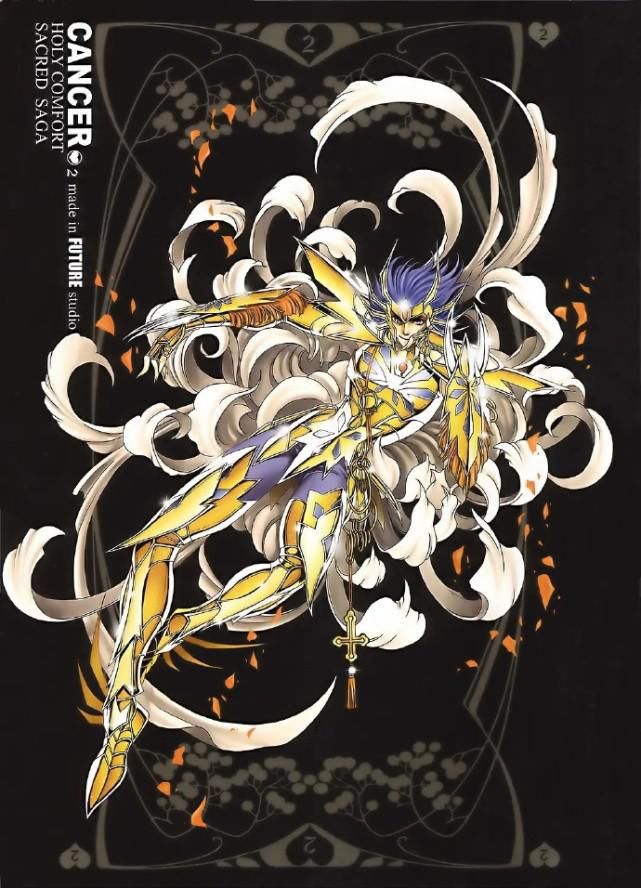 模玩控:帅气12黄金《圣斗士星矢》同人插画,大家还认得他们是谁吗?