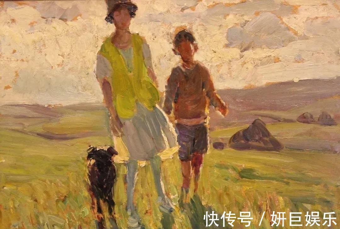 会员!20世纪英国最伟大的女画家之一多萝西娅·夏普油画作品欣赏