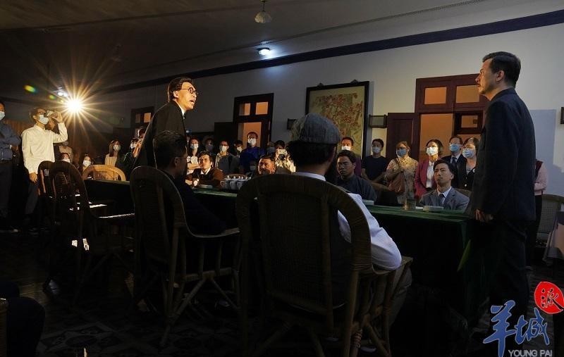 入夜,大元帅府里“枪声大作”原来是“携手1924”再现式历史实景剧首演