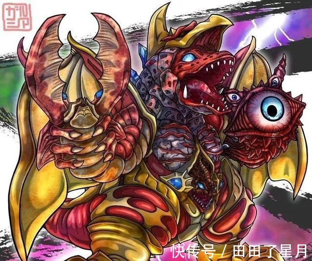 魔人|泽塔奥特曼中五个帅气的怪兽，伽古拉和赛文加很炫酷