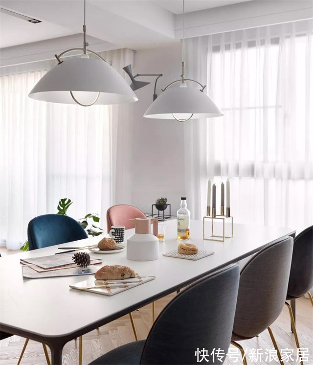 平拉式|年轻人选窗帘,就要这么小清新