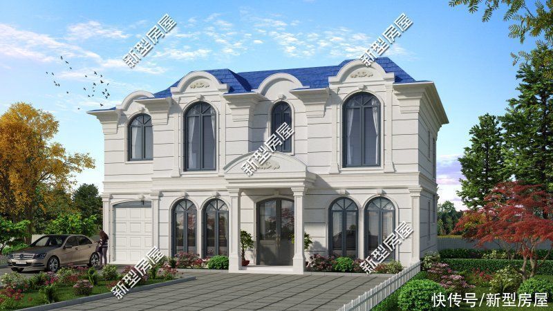 建筑面积|分享10套农村二层户型，每一套颜值都很高，照着建房一定错不了