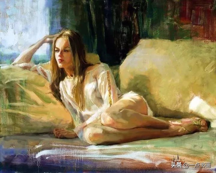 宁静|这组油画，美轮美奂，光影掌握得真好