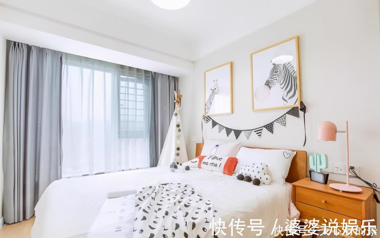 温馨感|晒晒邻居的小三居，北欧风以暖色调为主，让小家倍增温馨感，好看