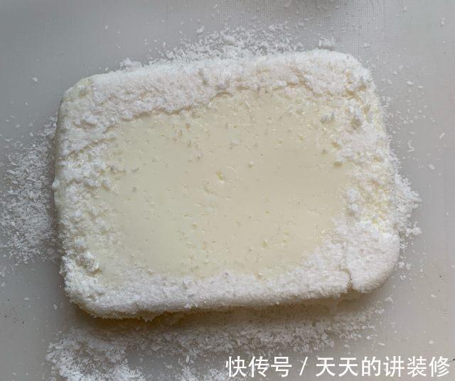 奶糕|自制奶糕,奶味十足,甜而不腻,超级好吃