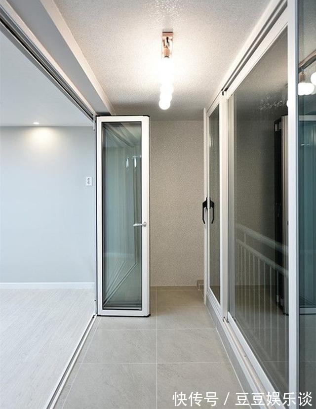 玻璃窗|邻居家封阳台太机智,把窗户变成推拉门,开放式封闭式灵活转换!