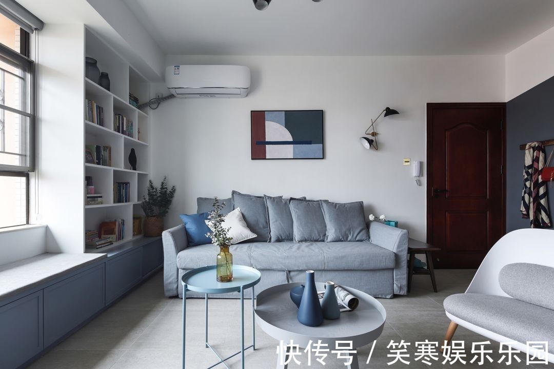 装修|窗台空间就浪费了?看看这位女士的家,窗台不仅是沙发还能储物