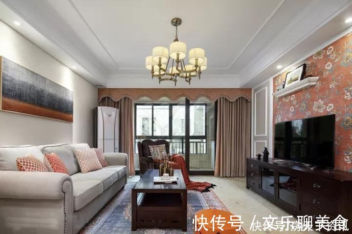 置物架|145平米的美式风格,原来三居室还可以这样装修