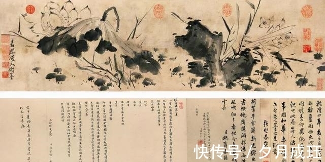 黄甲图@苦命的明朝大才子徐渭,书画作品精彩极了