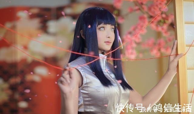 火影迷|火影忍者雏田真人版见过没第一张身材完美,第五张比本人美!