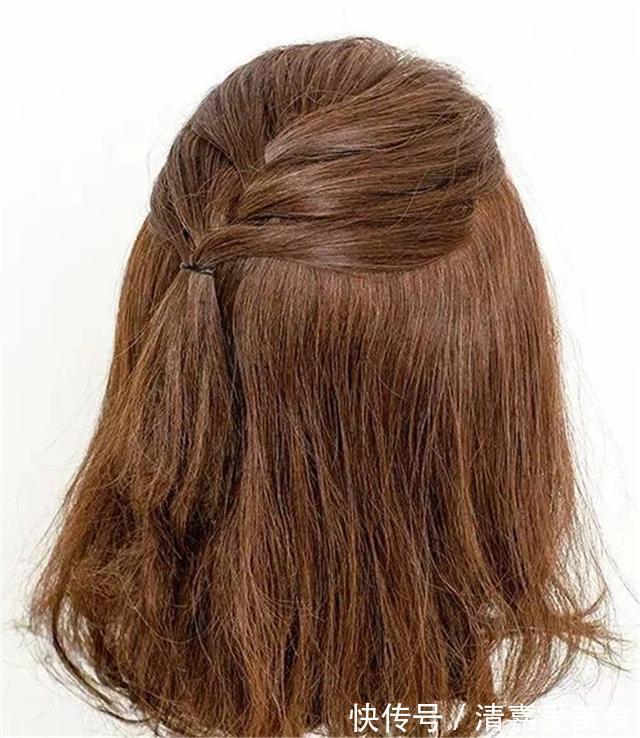 杨紫|2021年流行“短发扎一半”,减龄满分,承包春夏的美