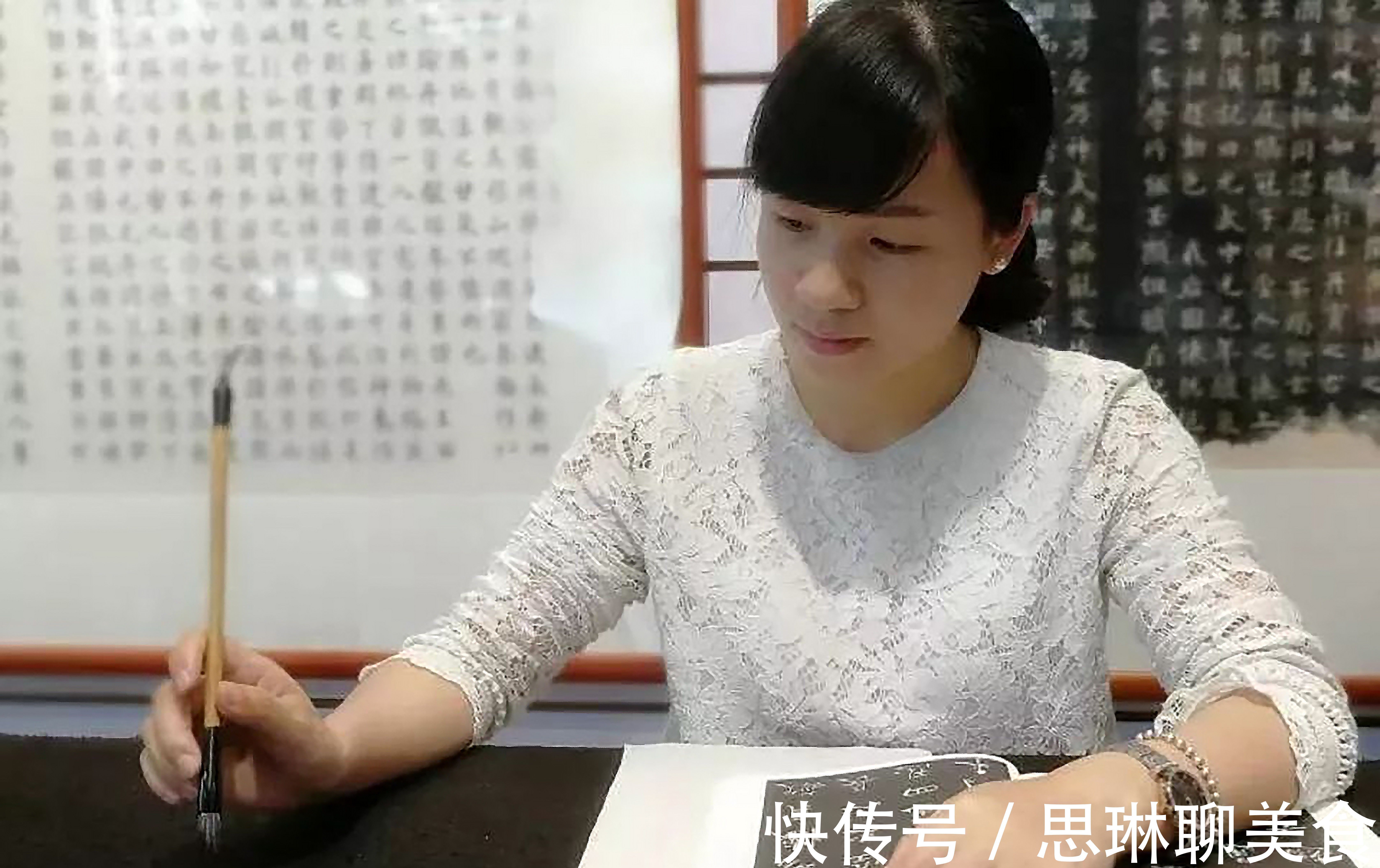 中国书法$田英章女弟子王丽，钢笔临《孝女曹娥碑》鉴赏，专家：算不上书法