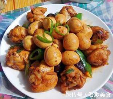 美食|美食推荐:鹌鹑蛋烧鸡,豆结卤蛋红烧肉,青椒炒猪肚,蚝油蘑菇