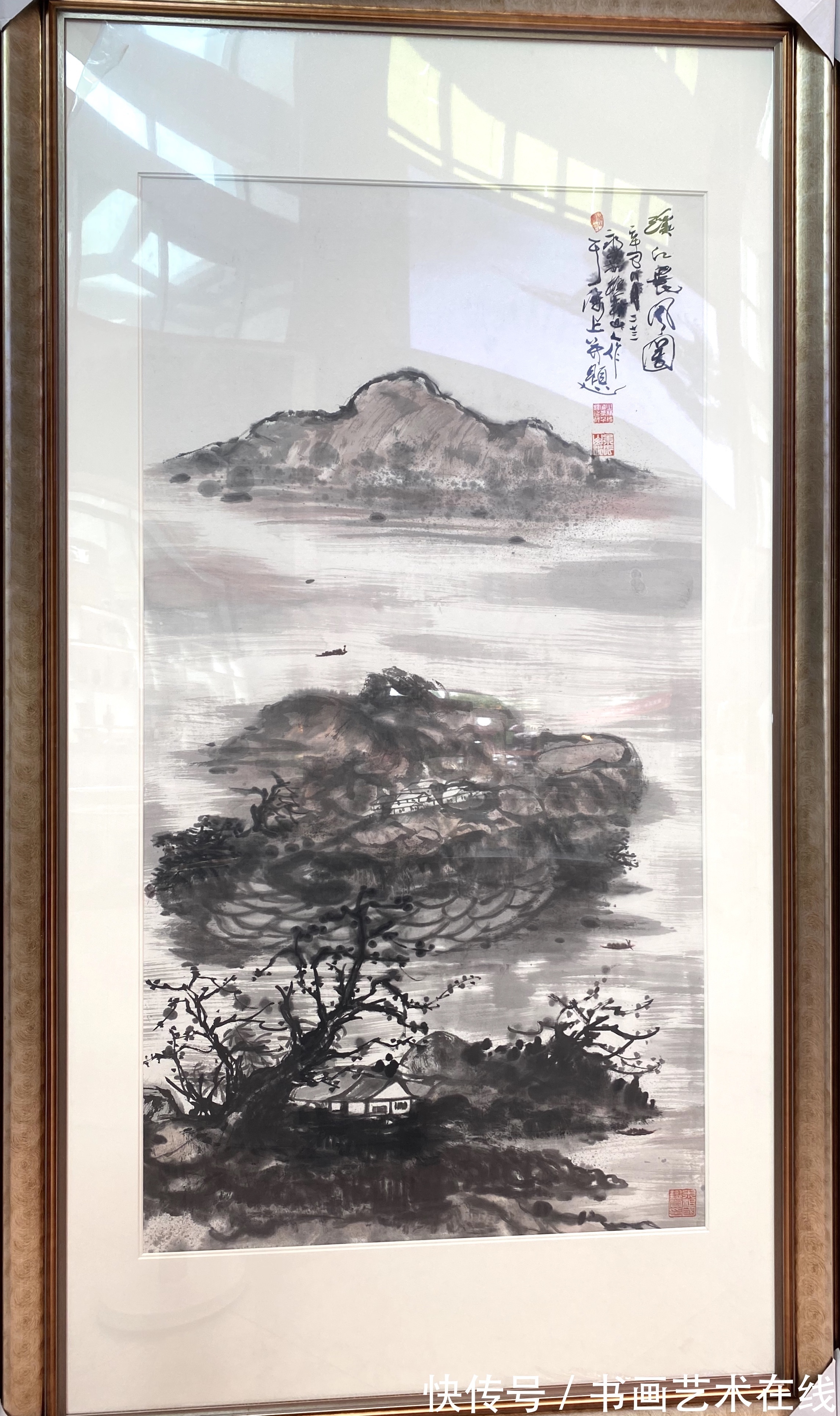 朱祖国#崔如琢、陈家泠、朱祖国,纵览山河之美、当代山水画名家