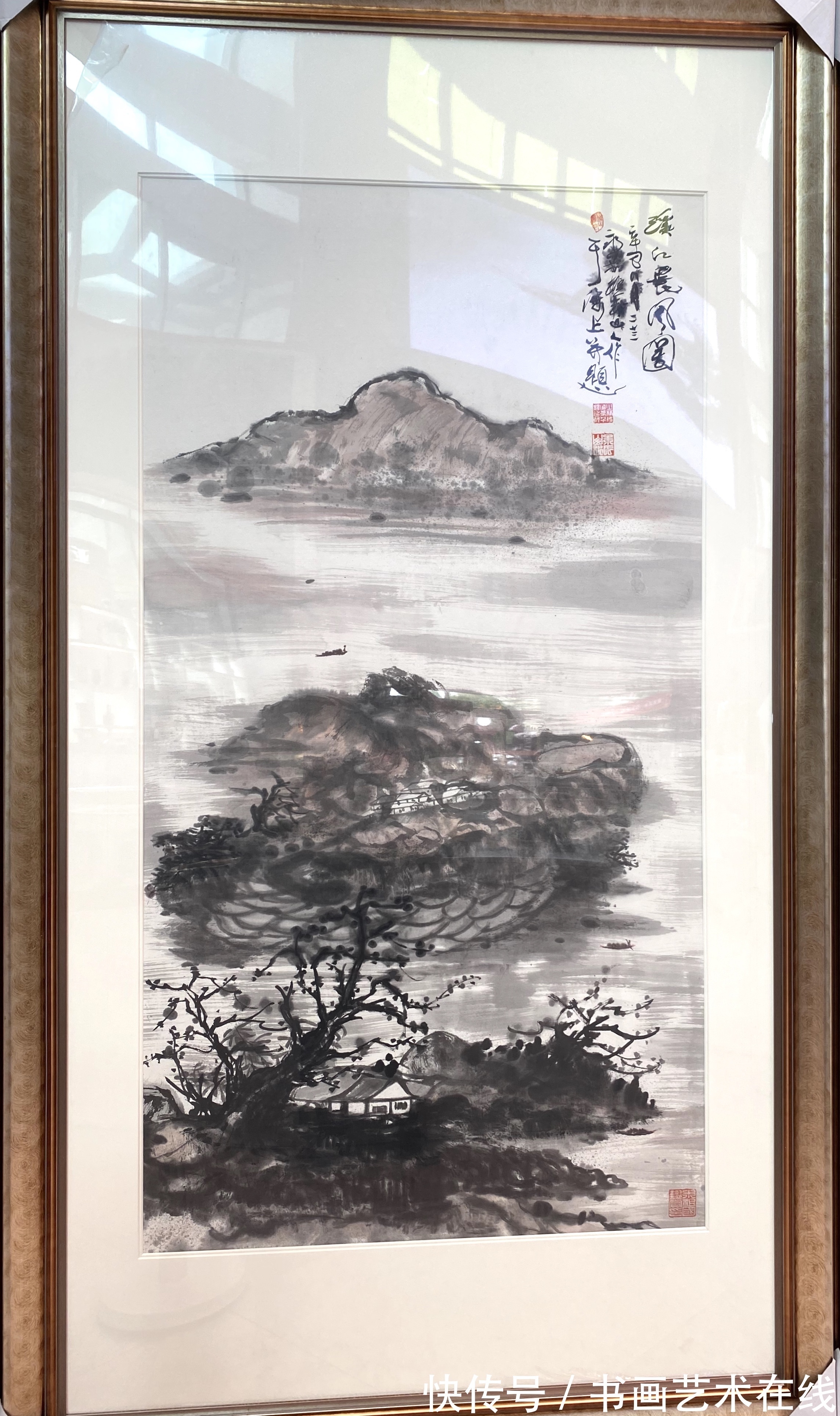 朱祖国#崔如琢、陈家泠、朱祖国，纵览山河之美、当代山水画名家