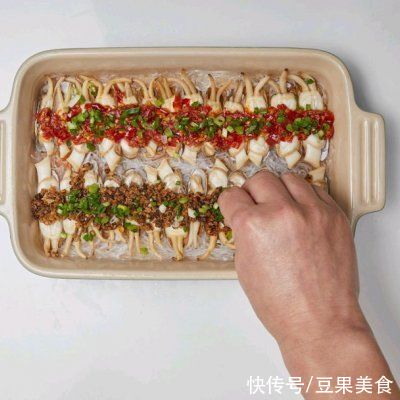 豆豉酱|说起家常菜，双味蒸海蛏不能少