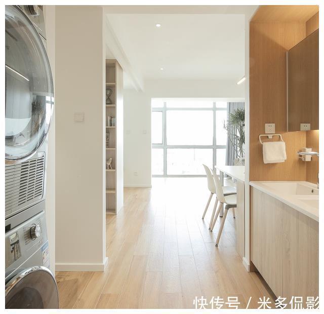 客厅|北京四口之家的59㎡,超强收纳的玄关、大客厅、双卫浴,厉害!