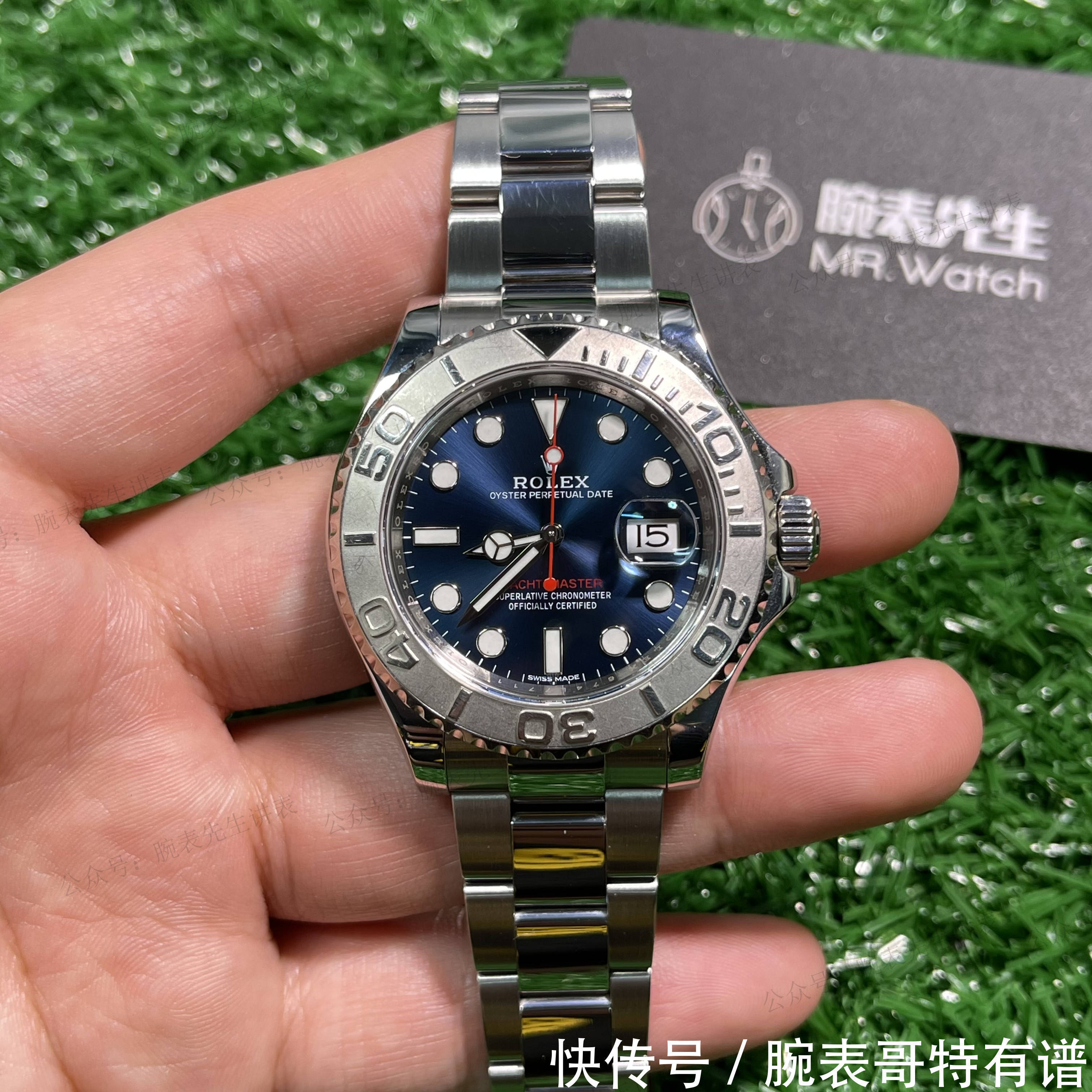 正品|“你还在水中摸鬼，我已游艇上岸”劳力士蓝游艇126622改装案例