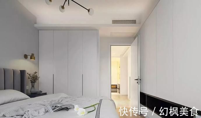 墨绿色|107㎡现代轻奢风格装修,时尚精致演绎优雅品位