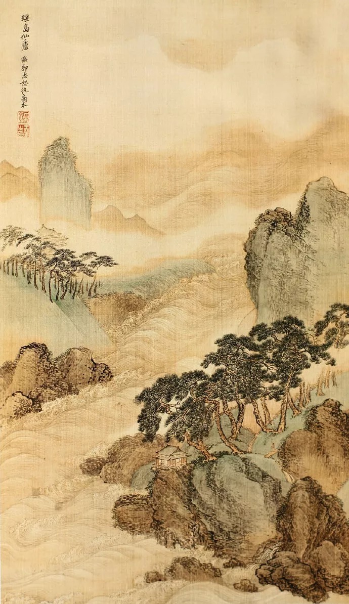 王翚#清代画圣——王翚顶级作品《仿唐宋元诸家山水》赏析!