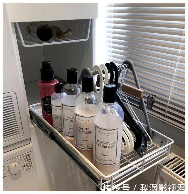 旋转杆|上海发现一户人家的阳台，面积仅3㎡，颜值超高，收纳满分！